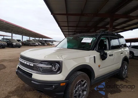 2024 Ford Bronco Sport Badlands from USA, damaged, VIN 3FMCR9D96RRF74580